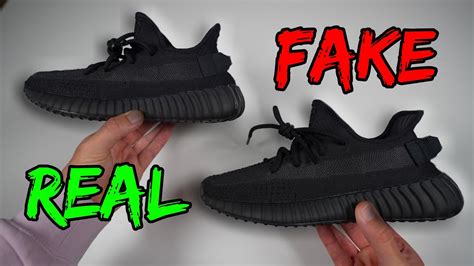 adidas 350 black v2 real vs fake|adidas yeezy 350 false.